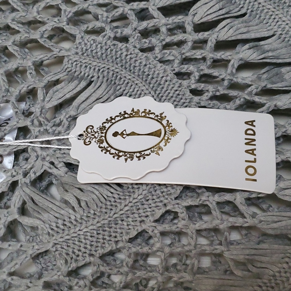 NWT Beach grey knit coverup - Picture 3 of 6